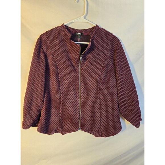 Torrid Purple Zip Up Shirt Top Blouse Womens Plus Size 2 2X - Picture 1 of 3